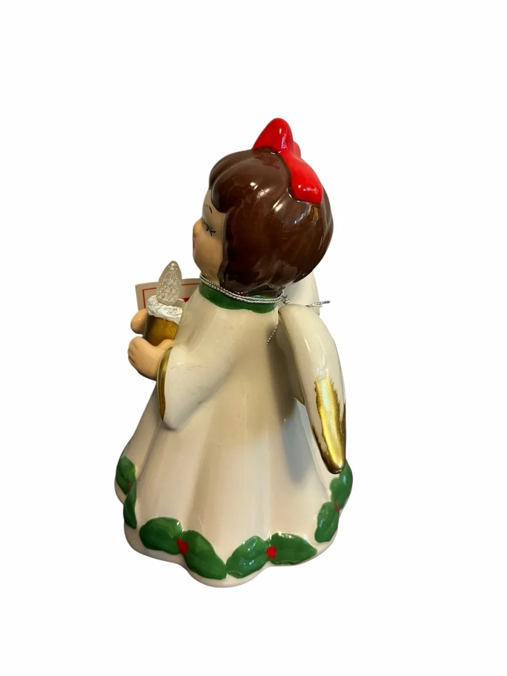 Mr. Christmas Nostalgic Ceramic Angel LED Lighted Figurine NEW